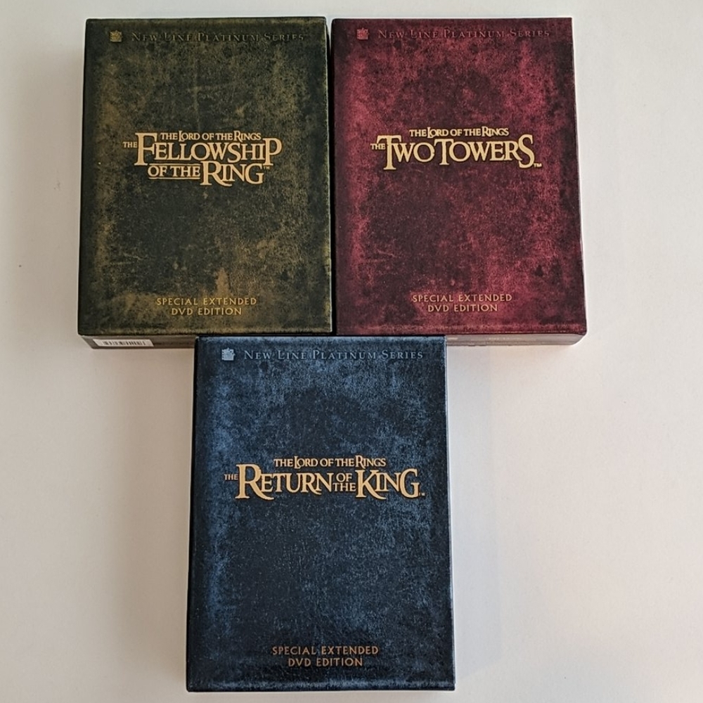 Lord of the rings dvd